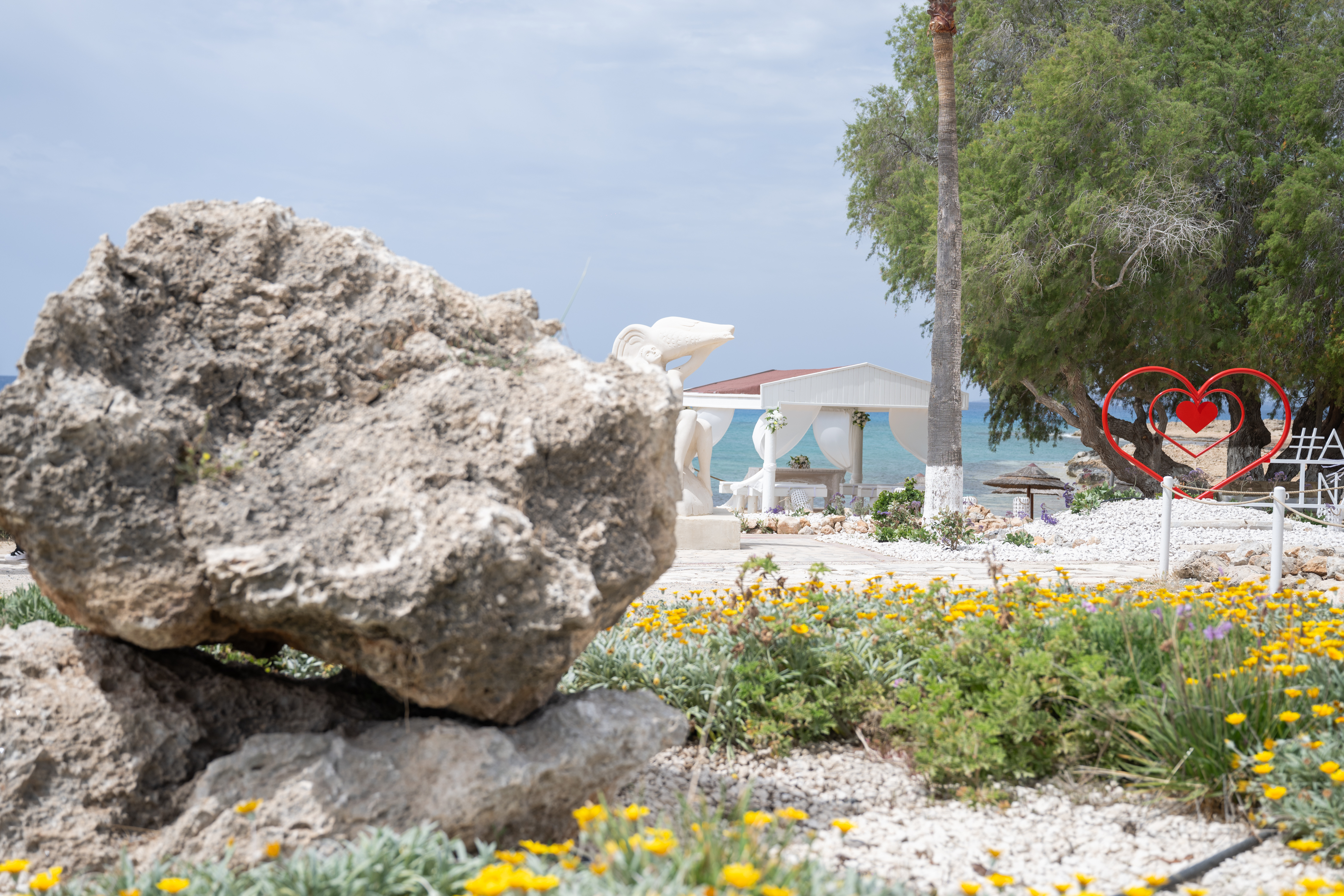 Book your wedding day in Venue Ammos (Kampouri) Main Venue & Beach Venue